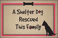 Humorous Dog Door Mats