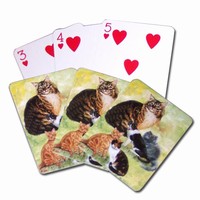 Cat Playing Cards