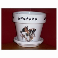 Dog Gallery Flower Pots