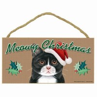 Meowy Christmas Signs