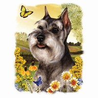 Dog Flower Tees