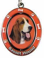 Spinning Dog Key Chains