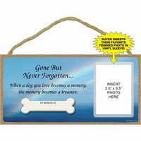 Pet Memorial Photo Plaques