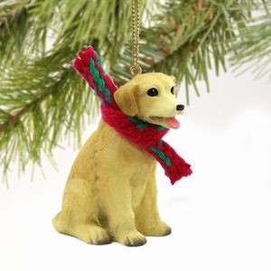 Raining Cats and Dogs | Labrador Retriever Christmas Ornament