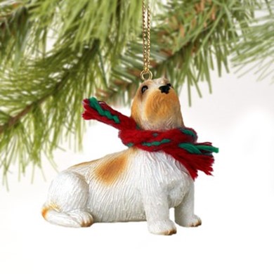 Raining Cats and Dogs | Petit Basset Griffon Vendeen Christmas Ornament