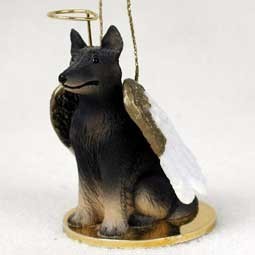 Raining Cats and Dogs | Belgian Tervuren Angel Ornament