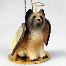 Briard Angel Ornament