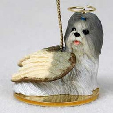 Raining Cats and Dogs | Shih Tzu Dog Angel Ornament