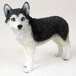 Raining Cats and Dogs | Siberian Husky Figurine