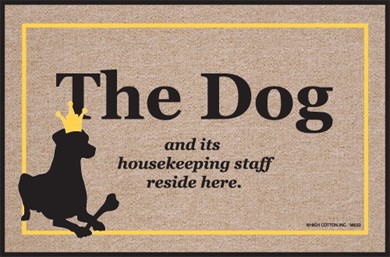 Raining Cats and Dogs | Dog Housekeeping Staff Mat