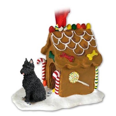 Bouvier Gingerbread Christmas Ornament