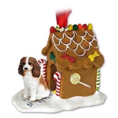 Cavalier King Charles Gingerbread Christmas Ornament