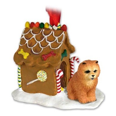 Chow Chow Gingerbread Christmas Ornament