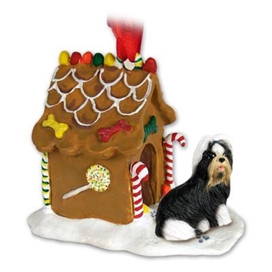 Raining Cats and Dogs | Shih Tzu Gingerbread Christmas Ornament