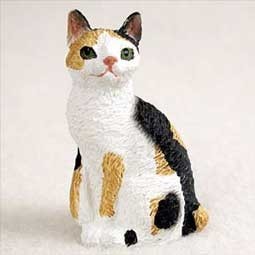 Raining Cats and Dogs | Japanese Bobtail Cat Tiny One Figurine