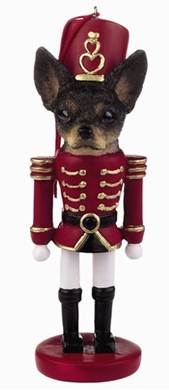 Raining Cats and Dogs | Chihuahua Nutcracker Dog Christmas Ornament