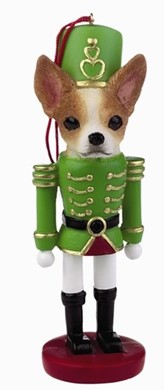 Raining Cats and Dogs | Chihuahua Nutcracker Dog Christmas Ornament