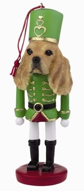 Raining Cats and Dogs | Cocker Spaniel Nutcracker Christmas Ornament