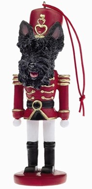 Raining Cats and Dogs | Scottish Terrier Nutcracker Dog Christmas Ornament