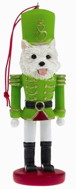 Raining Cats and Dogs | West Highland Terrier Nutcracker Christmas Ornament