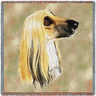 Raining Cats and Dogs | Afghan Hound Throw