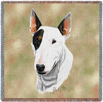 Raining Cats and Dogs | Bull Terrier Throw