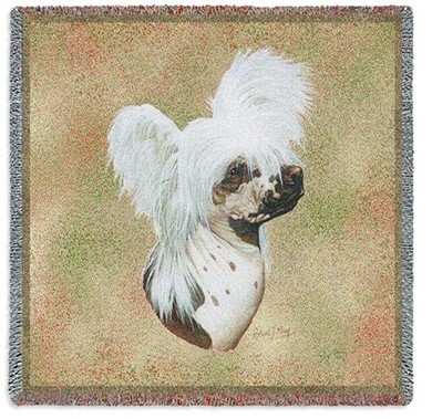 Raining Cats and Dogs | Chinese Crested Throw