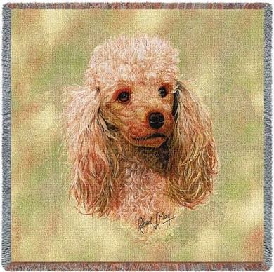 Raining Cats and Dogs | Poodle Throw