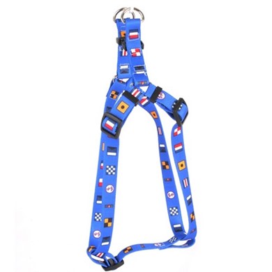 Raining Cats and Dogs | Nautical Dog Step-In Harness
