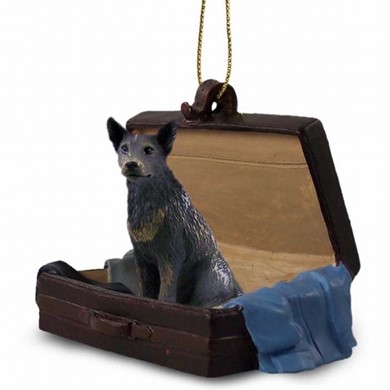 Raining Cats and Dogs | Australian Cattle Dog Traveling Companion Ornament