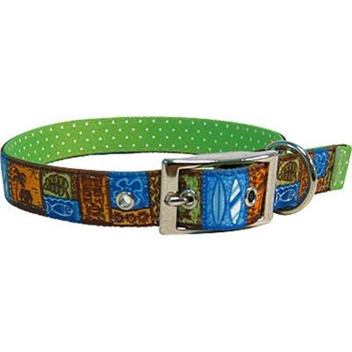 Raining Cats and Dogs | Uptown Tiki Buckle Collar