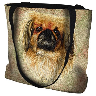 Raining Cats and Dogs | Pekingese Tote Bag
