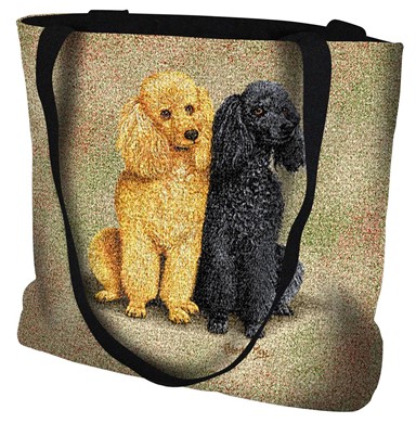 Raining Cats and Dogs | Poodle Tote Bag