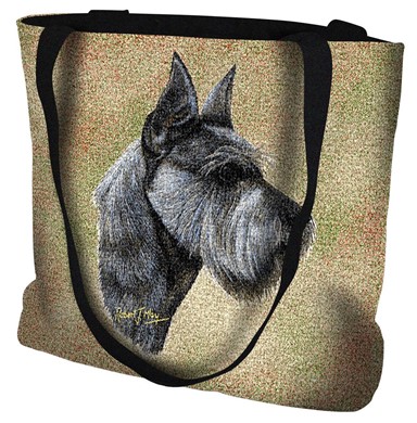 Raining Cats and Dogs | Schnauzer Tote Bag