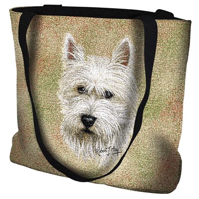 Raining Cats and Dogs | West Highland Terrier Tote Bag