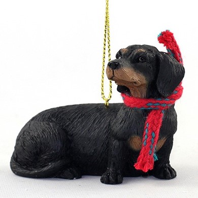 Raining Cats and Dogs | Dachshund Original Dog Christmas Ornament