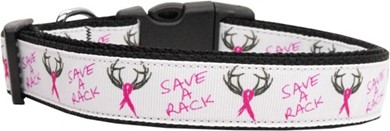 Raining Cats and Dogs | Save a Rack Breast Cancer Awareness Collar
