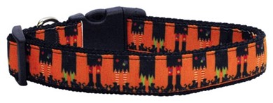 Raining Cats and Dogs | Witches Brew Halloween dog Collar