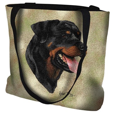 Raining Cats and Dogs | Rottweiler Tote Bag