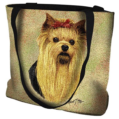 Raining Cats and Dogs | Yorkshire Terrier Tote Bag