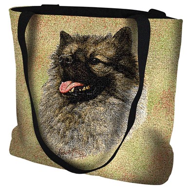 Raining Cats and Dogs | Keeshond Tote Bag