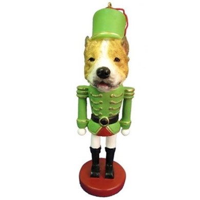 Raining Cats and Dogs | Pit Bull Terrier Nutcracker Dog Christmas Ornament