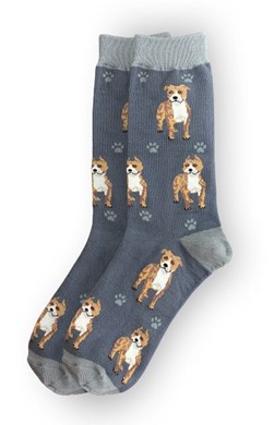 Raining Cats and Dogs | Pit Bull Happy Tails Socks