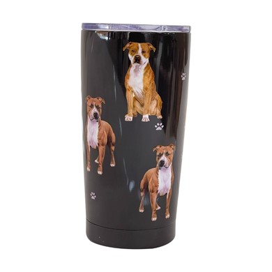 Raining Cats and Dogs | Pit Bull Dog Insulated Tumbler By Serengeti