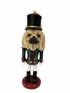 Raining Cats and Dogs | Pekingese Nutcracker Dog Christmas Ornament