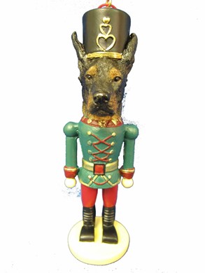 Raining Cats and Dogs |Doberman Pinscher Nutcracker Dog Christmas Ornament
