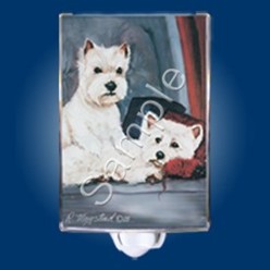 West Highland Terrier Night Light