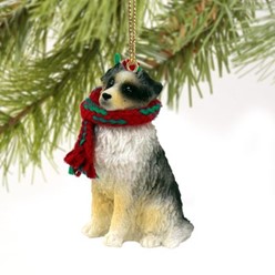 Australian Shepherd Christmas Ornament- click for more breed colors