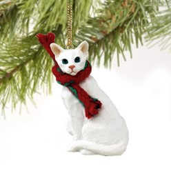Oriental Shorthair Christmas Ornament