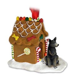 Australian Cattle Dog Gingerbread Christmas Ornament